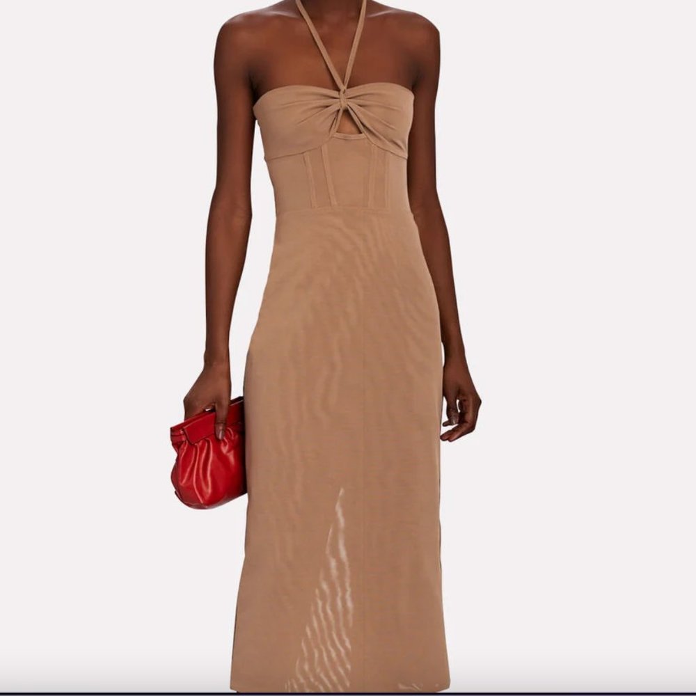Brand New - Never Worn - Viktoria & Woods Jasmine Bustier Mesh Midi Dress